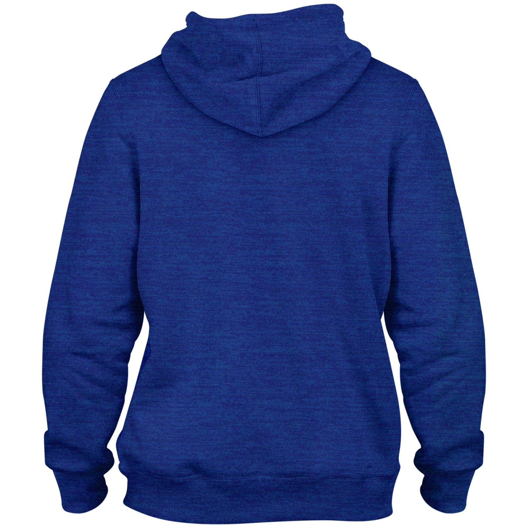 Toronto Blue Jays MLB Bulletin Men's Royal Blue Melange Express Twill Birdhead Logo Hoodie