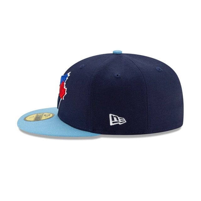 Toronto Blue Jays MLB New Era Men's Navy/Light Blue 59Fifty Authentic Collection Alternate 4 Fitted Hat