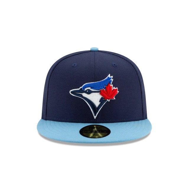 Toronto Blue Jays MLB New Era Men's Navy/Light Blue 59Fifty Authentic Collection Alternate 4 Fitted Hat