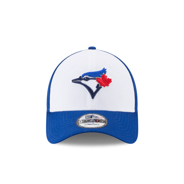 Toronto Blue Jays MLB New Era Men's White/Royal Blue 9Forty The League Alternate Adjustable Hat