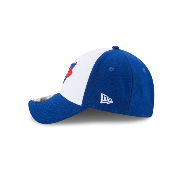 Toronto Blue Jays MLB New Era Men's White/Royal Blue 9Forty The League Alternate Adjustable Hat