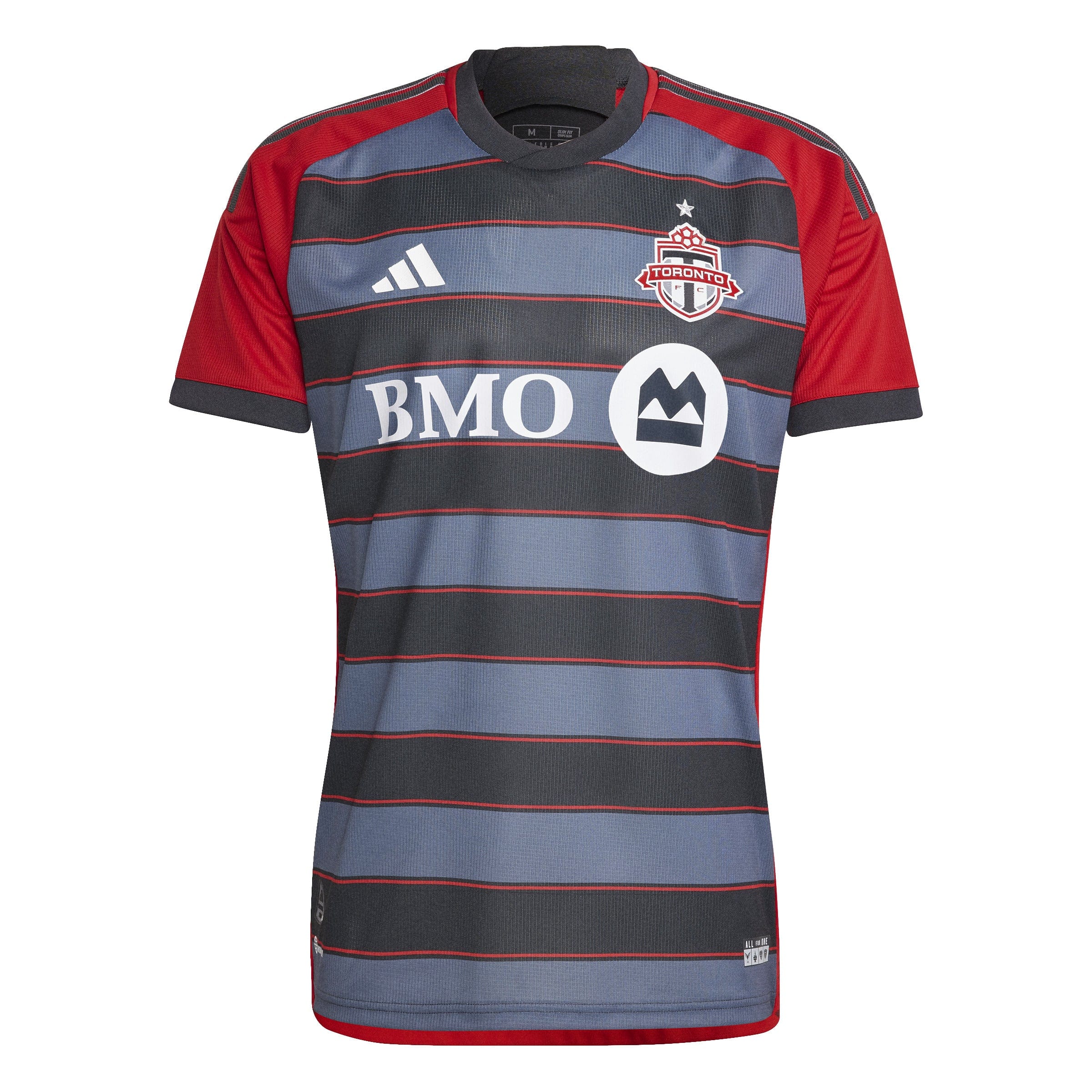 Toronto FC MLS Adidas Men's Grey 2023/24 Home Authentic Jersey