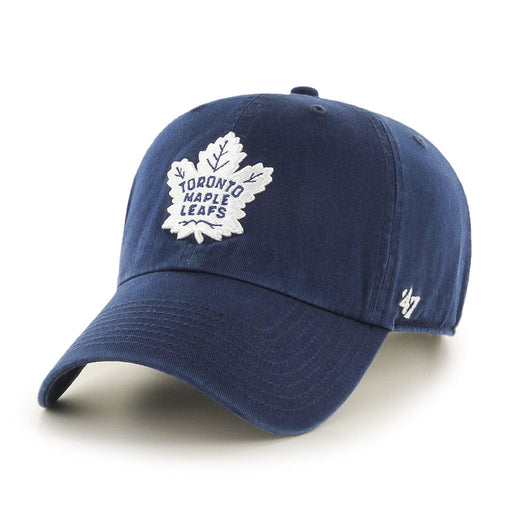 Toronto Maple Leafs NHL 47 Brand Men's Navy Clean Up Adjustable Hat