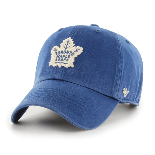 Toronto Maple Leafs NHL 47 Brand Men's Royal Blue Chasm Blazer Clean Up Adjustable Hat