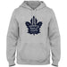 Toronto Maple Leafs NHL Bulletin Men's Athletic Grey Express Twill Blue Logo Hoodie