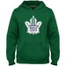 Toronto Maple Leafs NHL Bulletin Men's Green Express Twill Logo Hoodie