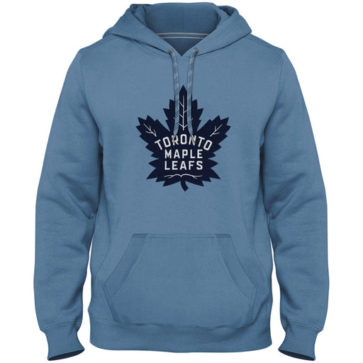 Toronto Maple Leafs NHL Bulletin Men's Light Blue Express Twill Blue Logo Hoodie
