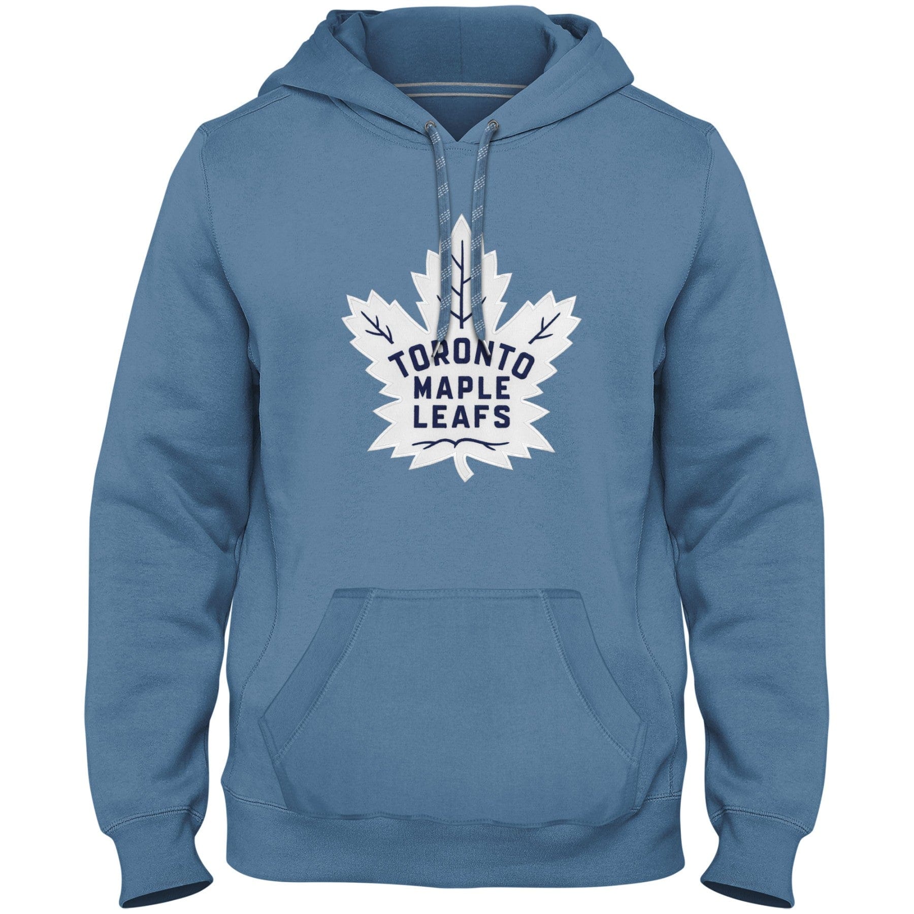 Toronto Maple Leafs NHL Bulletin Men's Light Blue Express Twill Logo Hoodie