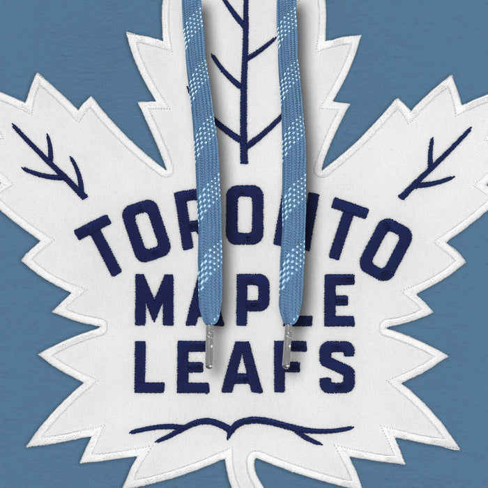 Toronto Maple Leafs NHL Bulletin Men's Light Blue Express Twill Logo Hoodie