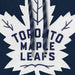 Toronto Maple Leafs NHL Bulletin Men's Navy Express Twill Logo Hoodie