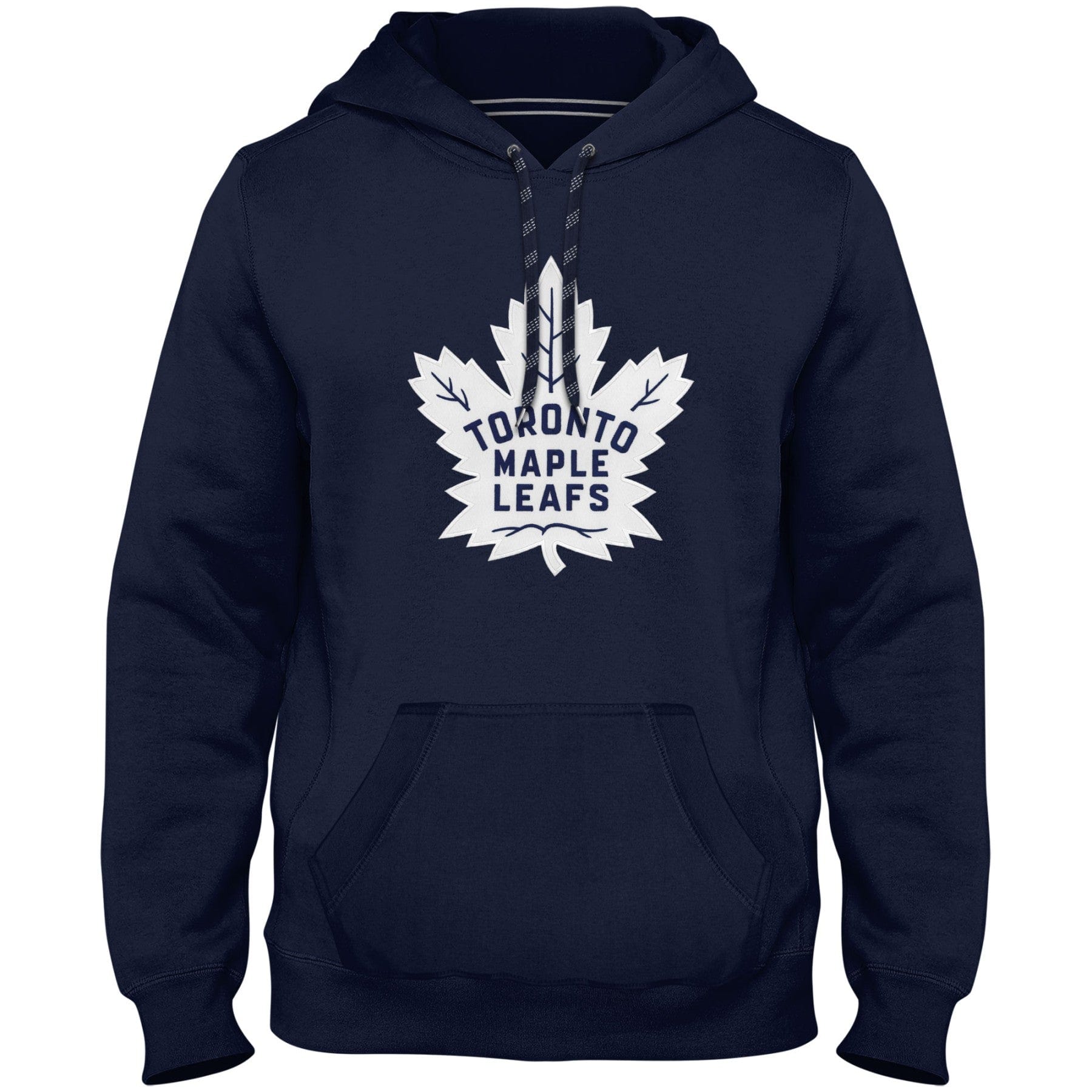 Toronto Maple Leafs NHL Bulletin Men's Navy Express Twill Logo Hoodie