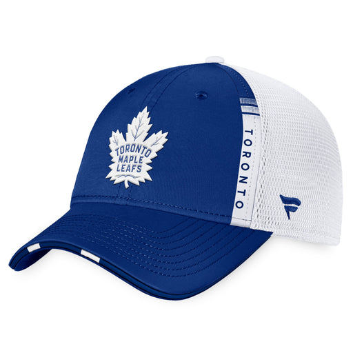 Toronto Maple Leafs NHL Fanatics Branded Men's Royal Blue 2022 Draft Authentic Pro Trucker Snapback