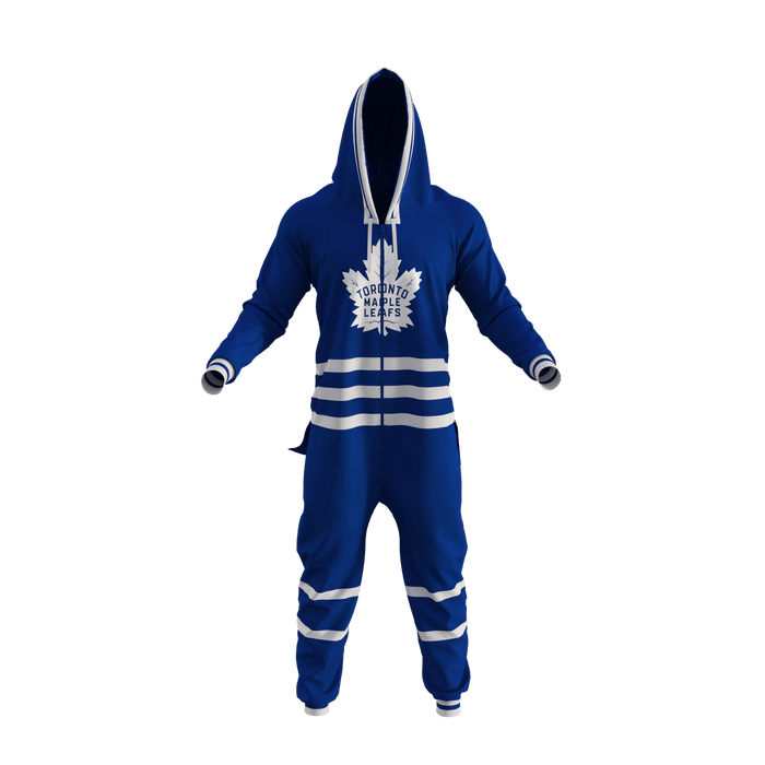 Toronto Maple Leafs NHL Hockey Sockey Men's Royal Blue Team Uniform Onesie