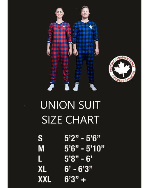 Toronto Maple Leafs NHL Hockey Sockey Unisex Royal Blue Union Suit Onesie
