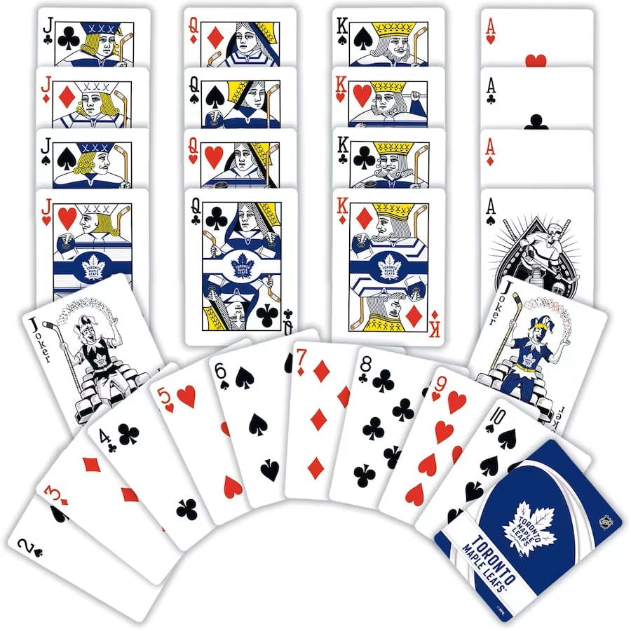 Toronto Maple Leafs NHL Masterpieces Playing Cards