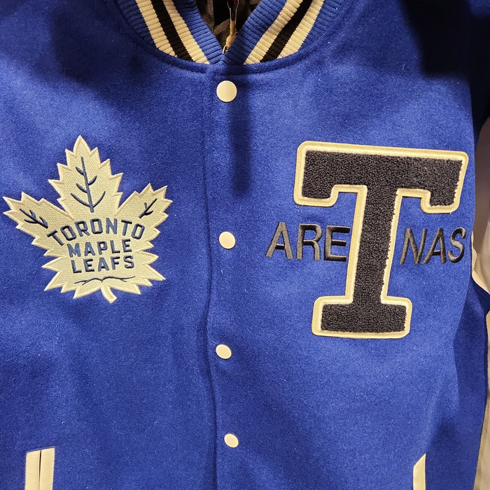 Toronto Maple Leafs NHL Mitchell & Ness Men’s Blue/White Varsity Jacket