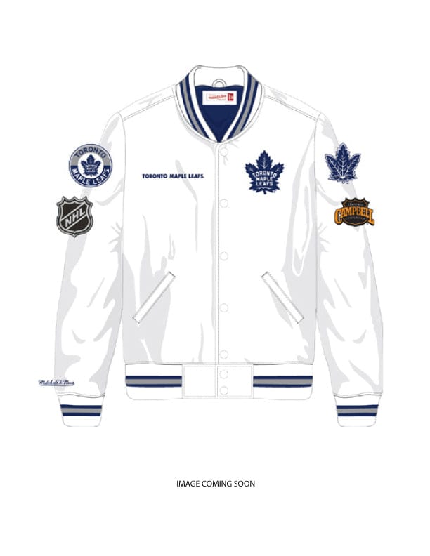 Toronto Maple Leafs Hometown LW Satin Jacket By Mitchell & Ness