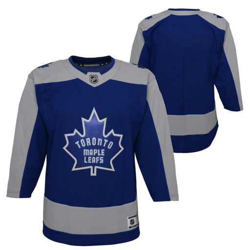 Customized Men's Toronto Maple Leafs Adidas Blue Reverse Retro Jersey