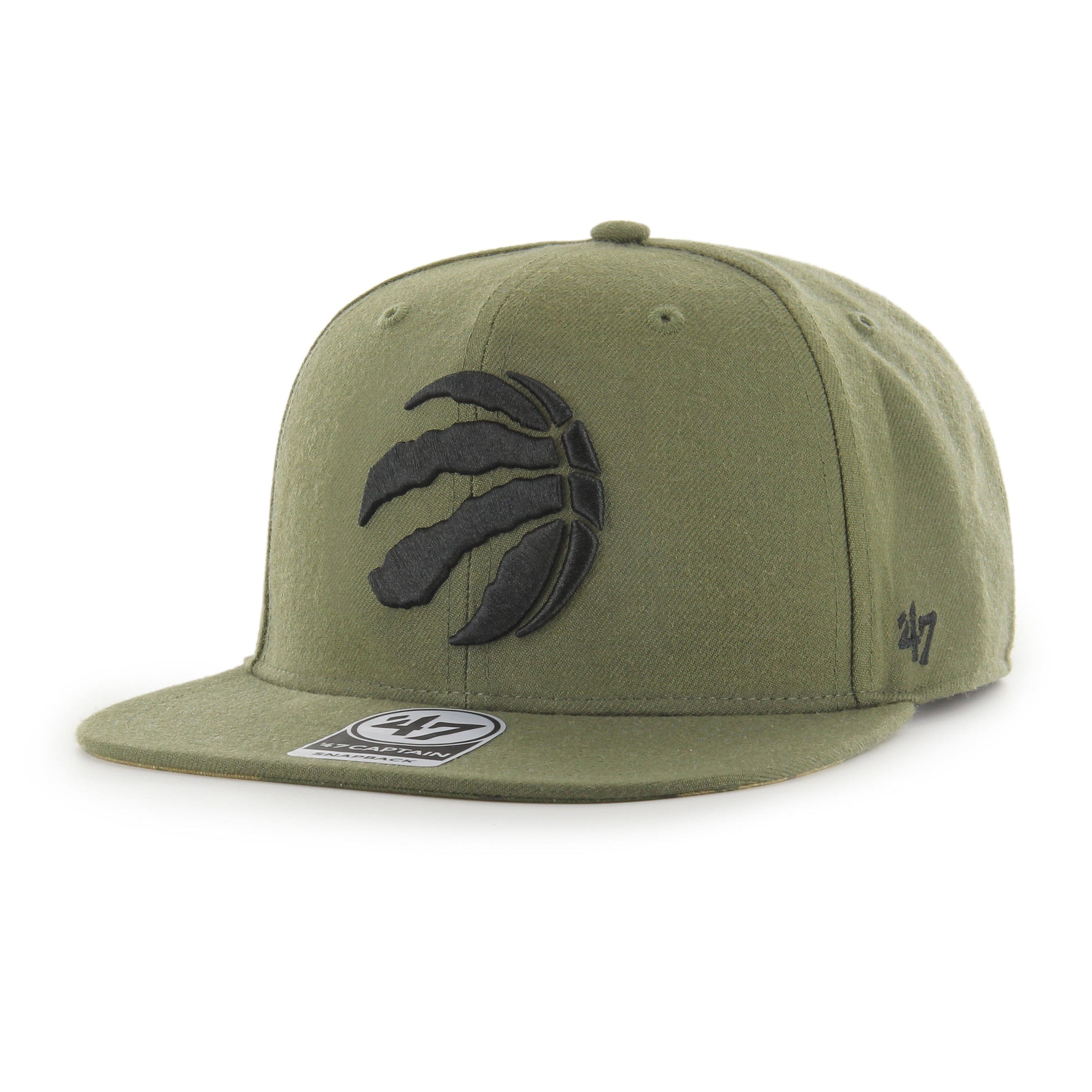 Toronto Raptors NBA 47 Brand Men's Ballpark Camo Captain Snapback