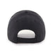 Toronto Raptors NBA 47 Brand Men's Black on Black MVP Adjustable Hat