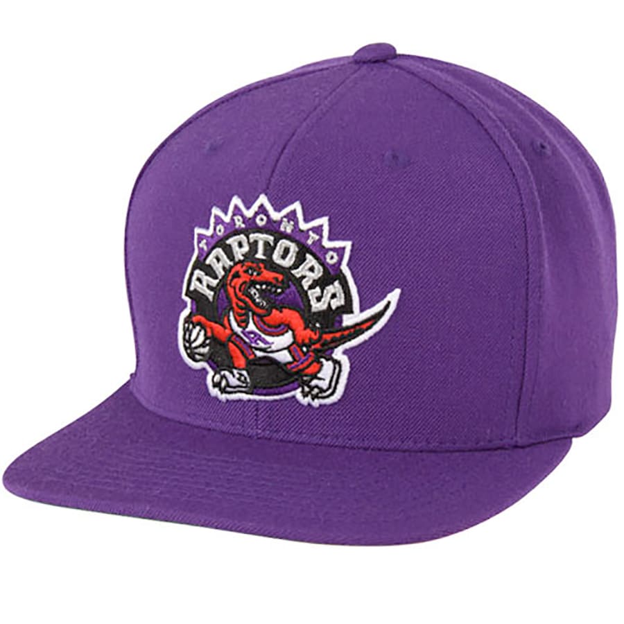 Toronto Raptors NBA Mitchell & Ness Men's Purple Alternate Logo Snapback