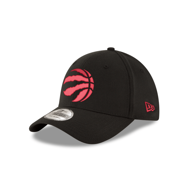 Toronto Raptors NBA New Era Men's Black 39Thirty Team Classic Stretch Fit Hat