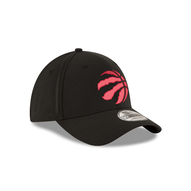 Toronto Raptors NBA New Era Men's Black 39Thirty Team Classic Stretch Fit Hat
