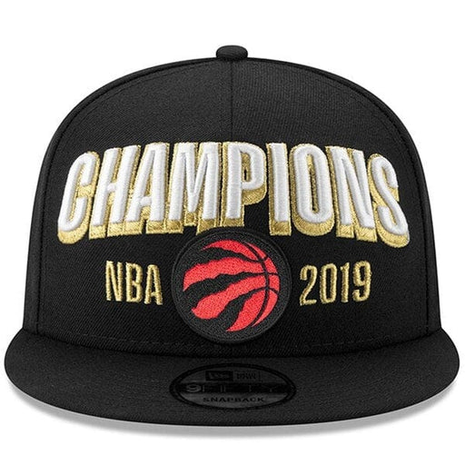 Toronto Raptors NBA New Era Men's Black 9Fifty 2019 NBA Finals Champions Locker Room Snapback