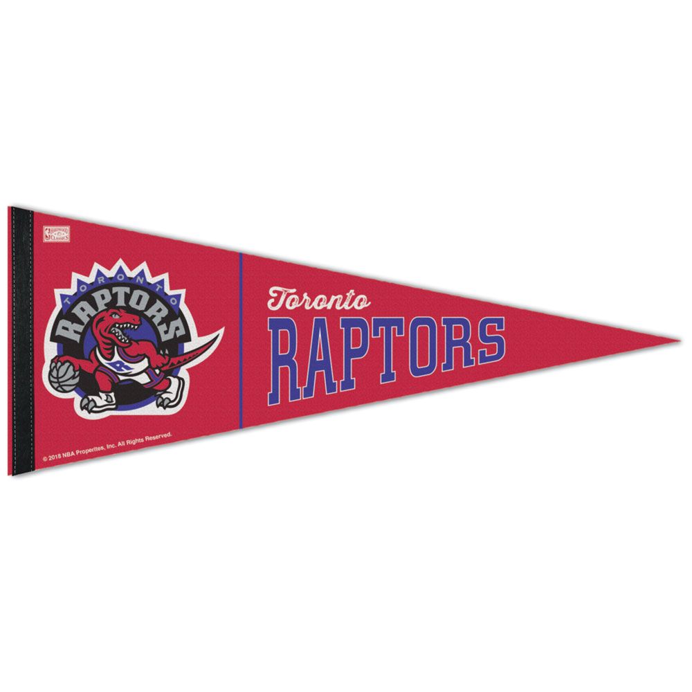 Toronto Raptors NBA WinCraft 12"x30" Hardwood Classic Premium Pennant