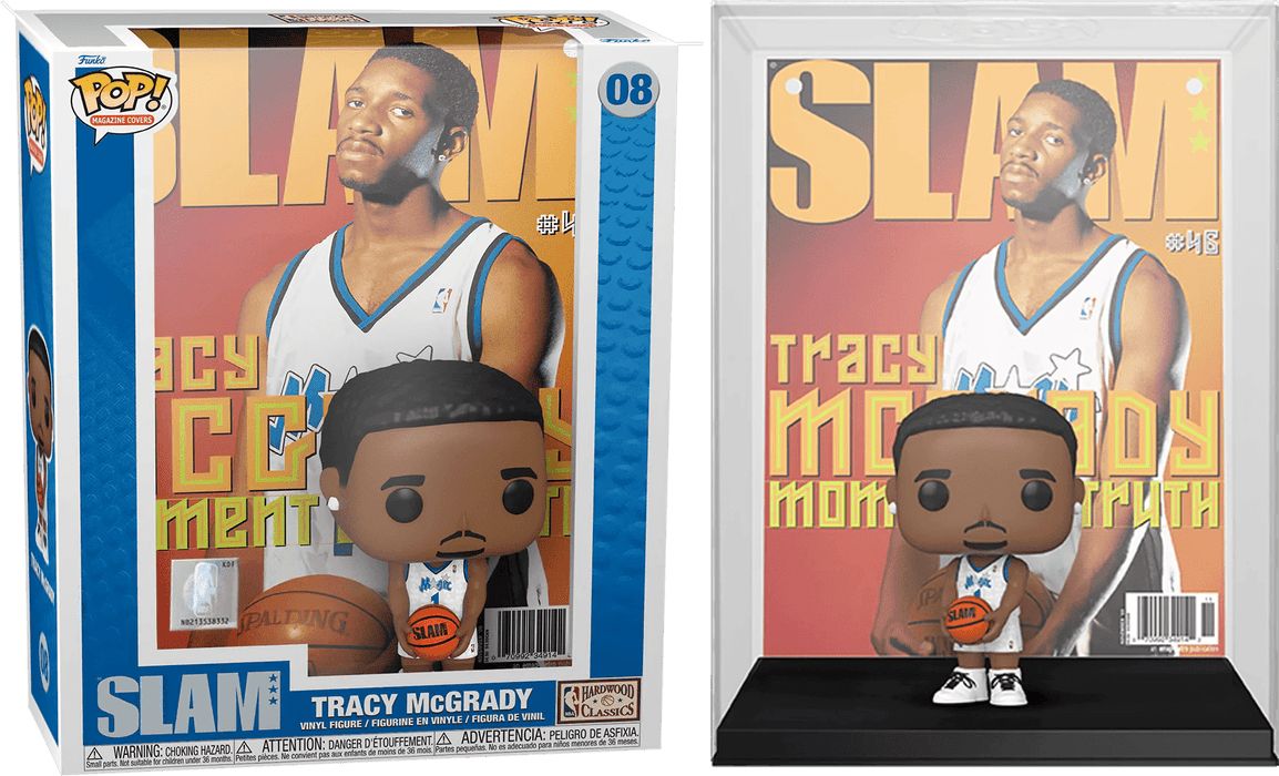 Tracy McGrady Orlando Magic NBA Funko Slam Cover POP Vinyl Figure