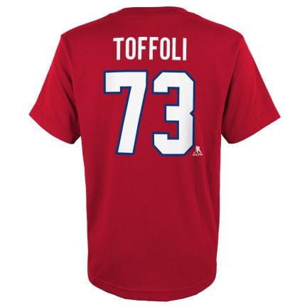 Tyler Toffoli Montreal Canadiens NHL Outerstuff Youth Red T-Shirt