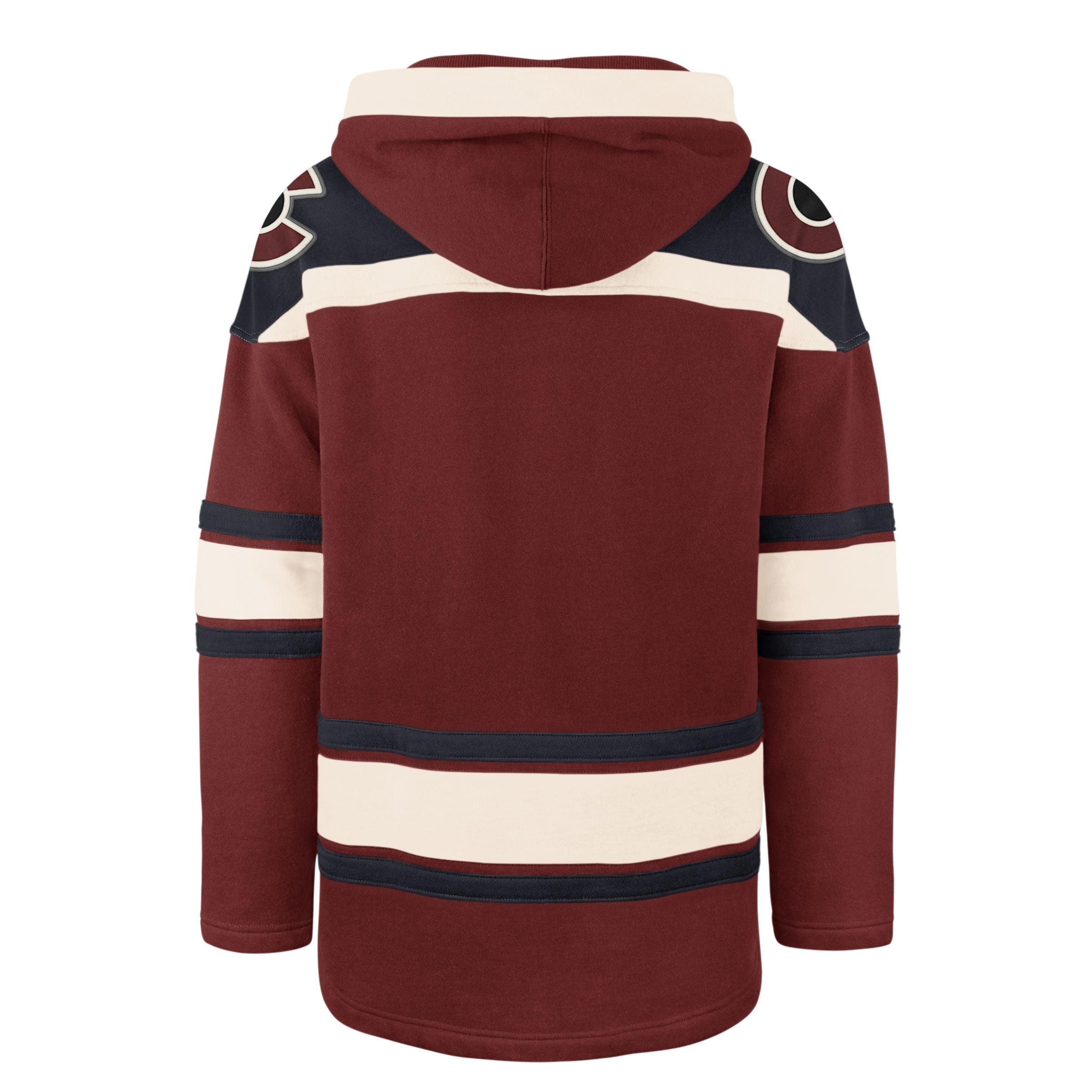 Colorado Avalanche NHL 47 Brand Sweat à capuche épais bordeaux pour hommes