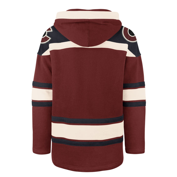 Colorado Avalanche NHL 47 Brand Men's Burgundy Heavyweight Lacer Hoodie