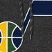 Utah Jazz NBA Bulletin Men's Charcoal Express Twill Logo Hoodie