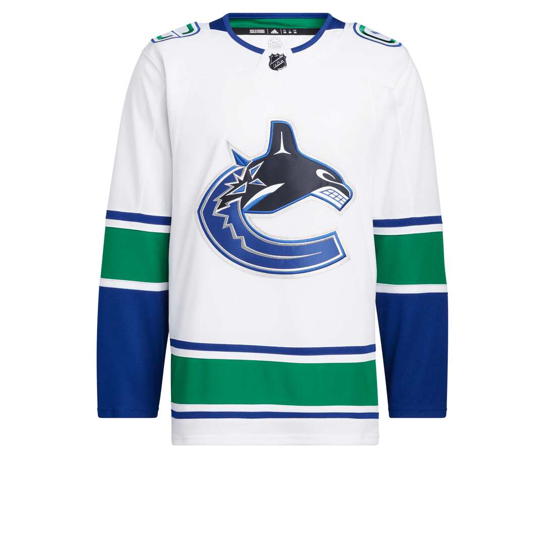 Vancouver Canucks NHL Adidas Men's White Adizero Authentic Pro Jersey