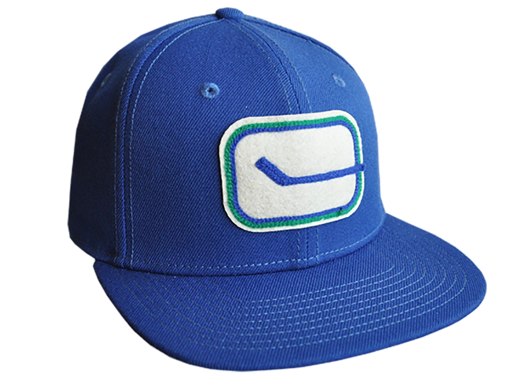 Vancouver Canucks NHL American Needle Men's Royal Blue Vintage Varsity Snapback