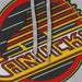 Vancouver Canucks NHL Bulletin Men's Athletic Grey Express Twill Logo Hoodie