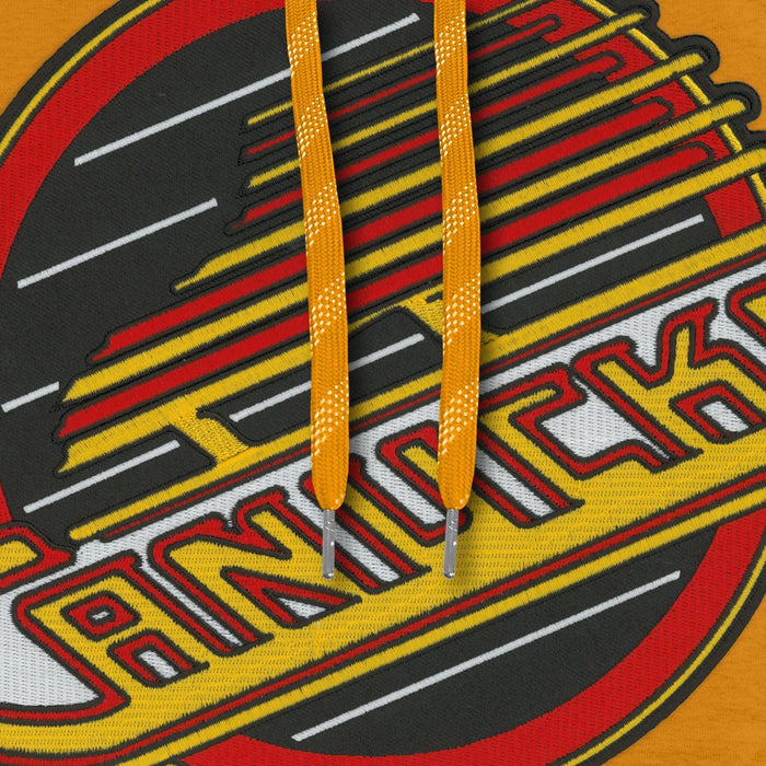 Vancouver Canucks NHL Bulletin Men's Gold Express Twill Logo Hoodie