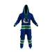 Vancouver Canucks NHL Hockey Sockey Men's Royal Blue Team Uniform Onesie