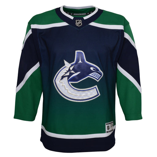 Vancouver Canucks NHL Outerstuff Youth Navy/Green 2020/21 Special Edition Premier Jersey