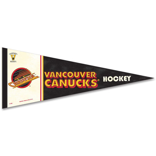 Vancouver Canucks NHL WinCraft 12"x30" Vintage Premium Pennant