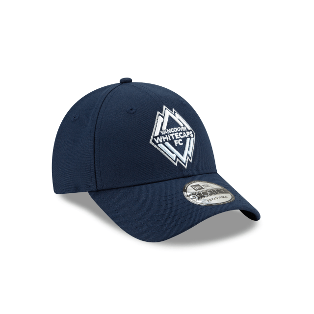 Vancouver Whitecaps FC MLS New Era Men's Navy 9Forty The League Adjustable Hat