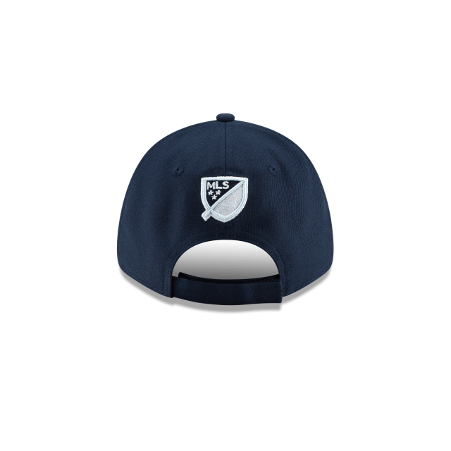 Vancouver Whitecaps FC MLS New Era Men's Navy 9Forty The League Adjustable Hat