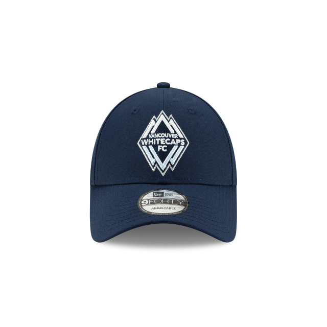 Vancouver Whitecaps FC MLS New Era Men's Navy 9Forty The League Adjustable Hat