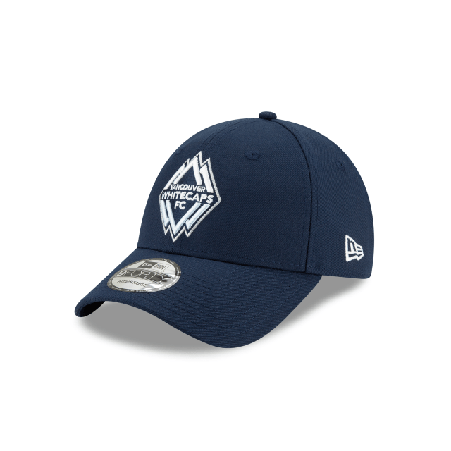 Vancouver Whitecaps FC MLS New Era Men's Navy 9Forty The League Adjustable Hat