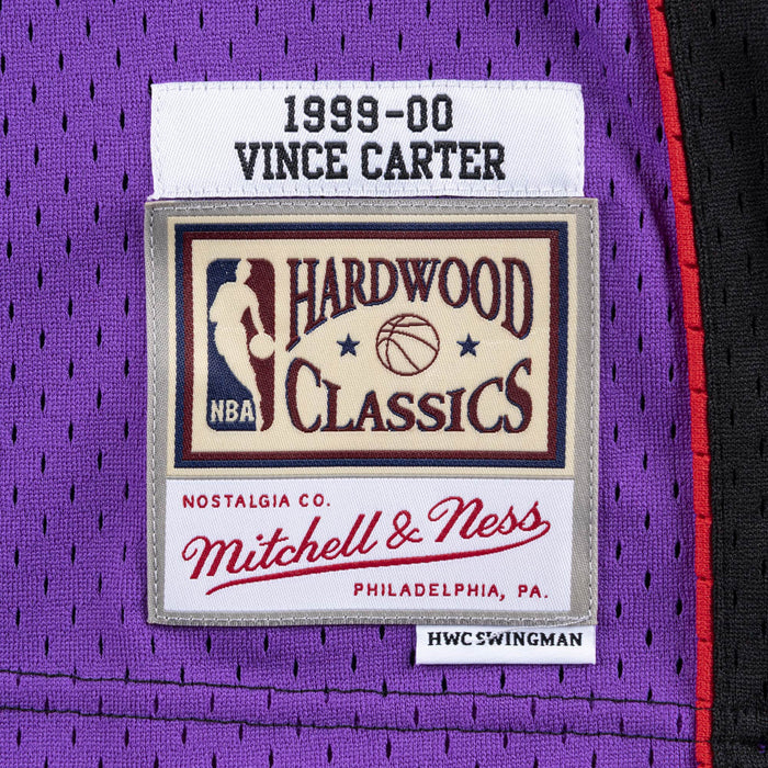 Vince Carter Toronto Raptors Mitchell & Ness 1999/2000 Hardwood Classics Authentic Jersey - Purple
