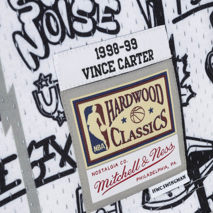 Youth Toronto Raptors Vince Carter Mitchell & Ness White 1998-99 Hardwood  Classics Swingman Throwback Jersey