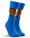 Vladimir Guerrero Jr. Toronto Blue Jays NHL Major League Socks Men's Blue Crew Socks