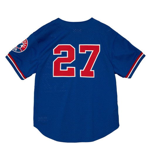 Men's Majestic White/Royal Montreal Expos Cooperstown Collection Cool Base  Replica Team Jersey
