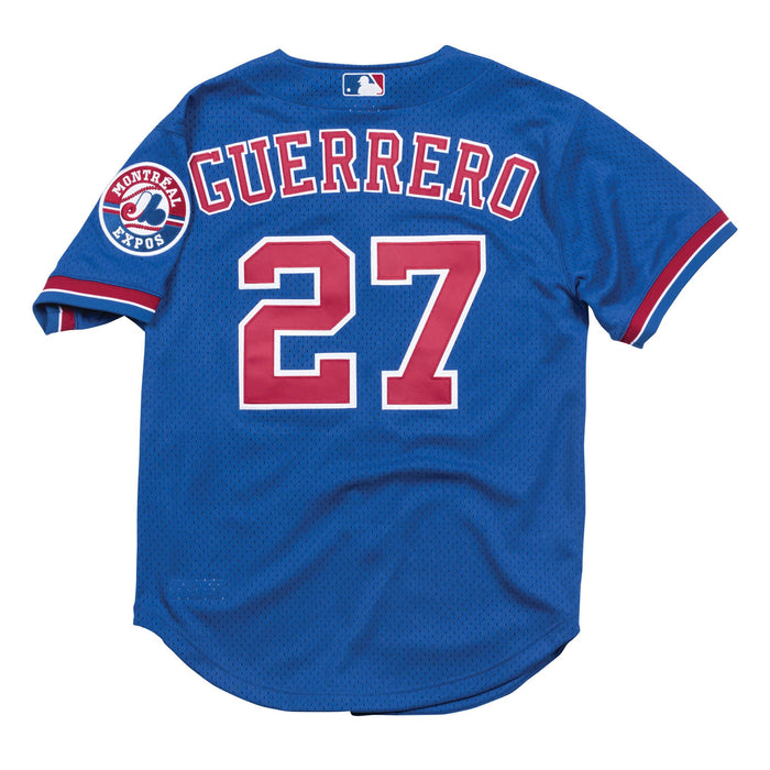 Men's Majestic Pedro Martinez Royal Blue Montreal Expos Cooperstown  Collection Name & Number T-Shirt